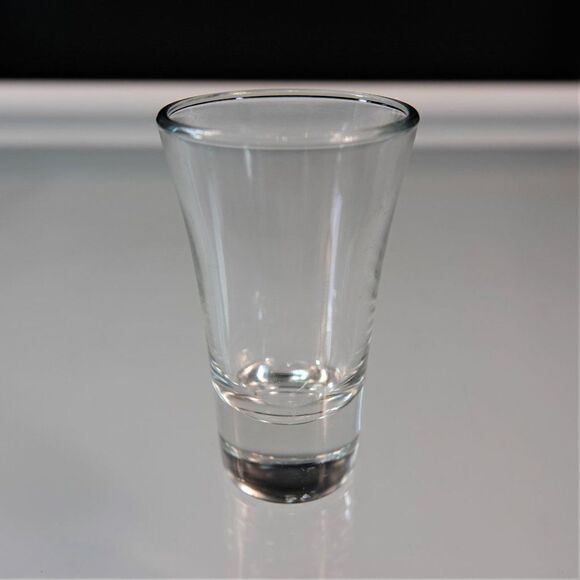 Tequila Shooter 8 Shot Glasses Clear Glass Thick - Picture 6 of 10